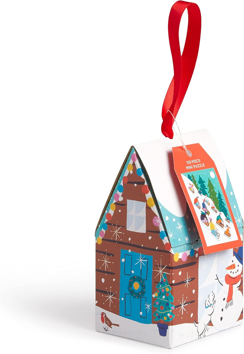 - Winter Sledding Ornament Puzzles for Adults