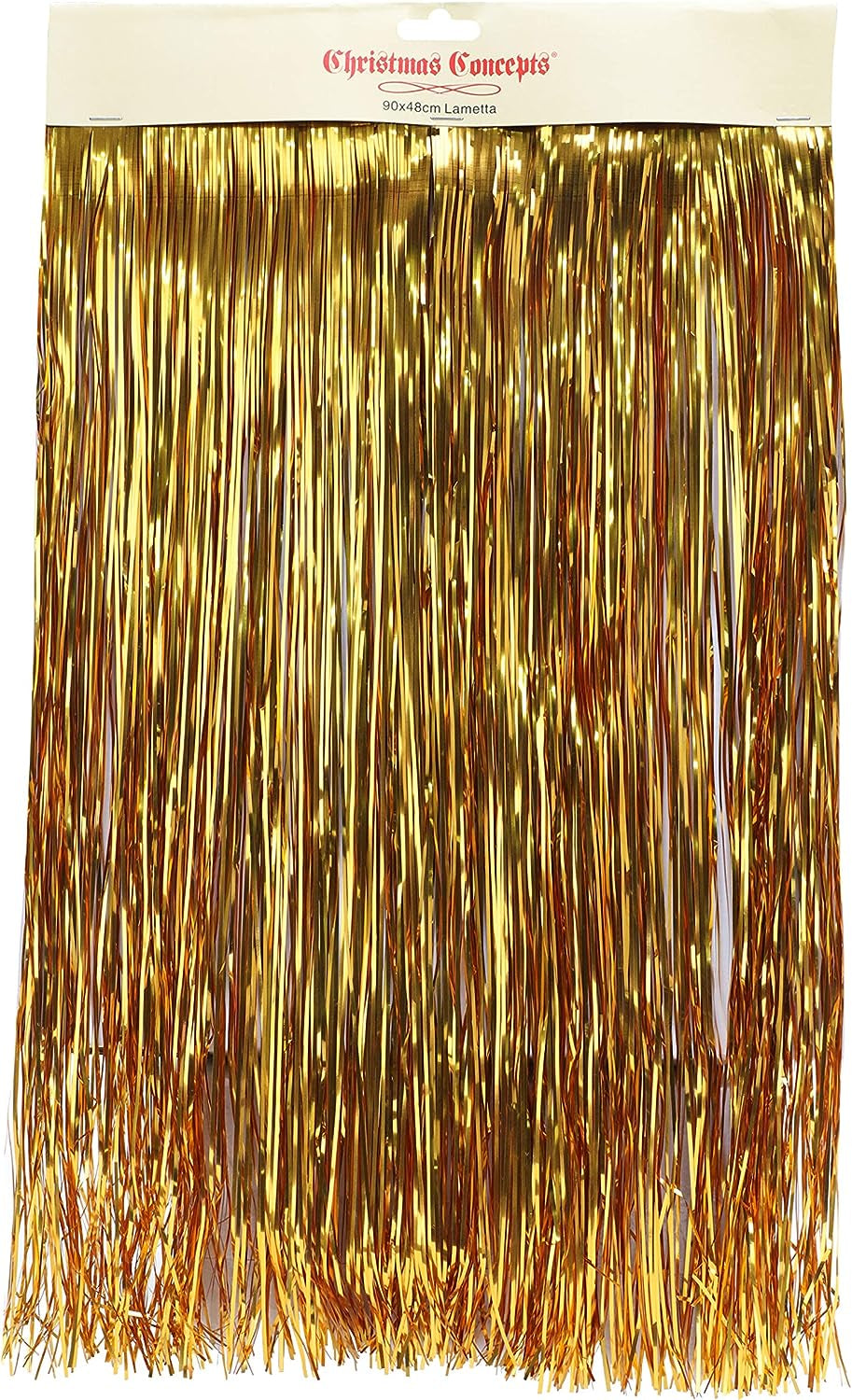 Lametta Icicle Tinsel Strands, Copper