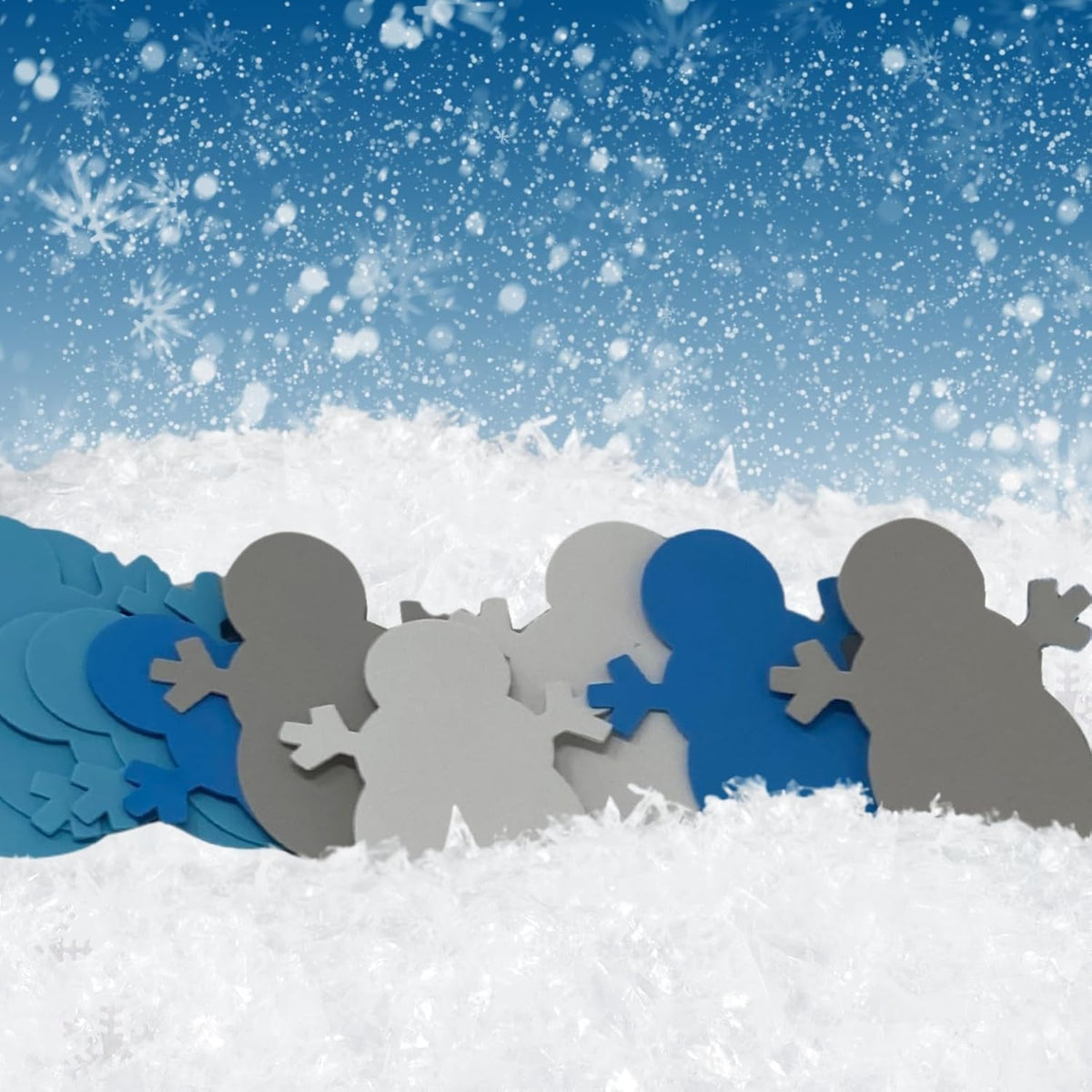 Foam Snowman Cutouts, Pack of 24 – view 2