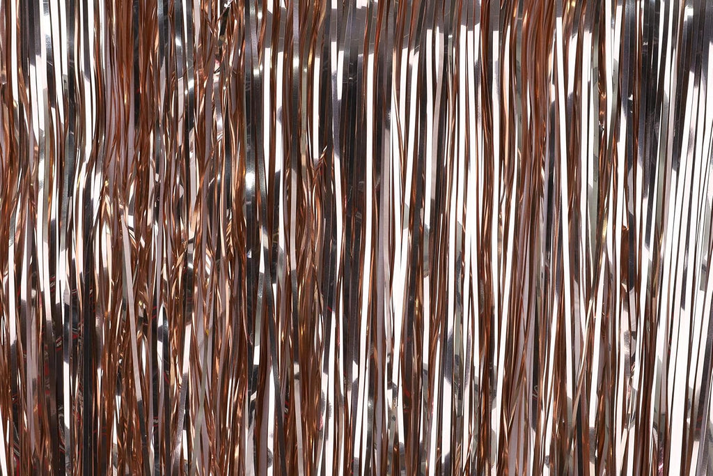 Lametta Icicle Tinsel Strands, Champagne – view 2
