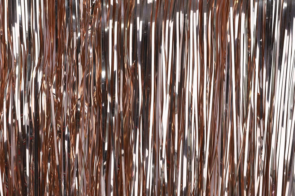 Lametta Icicle Tinsel Strands, Champagne – view 2