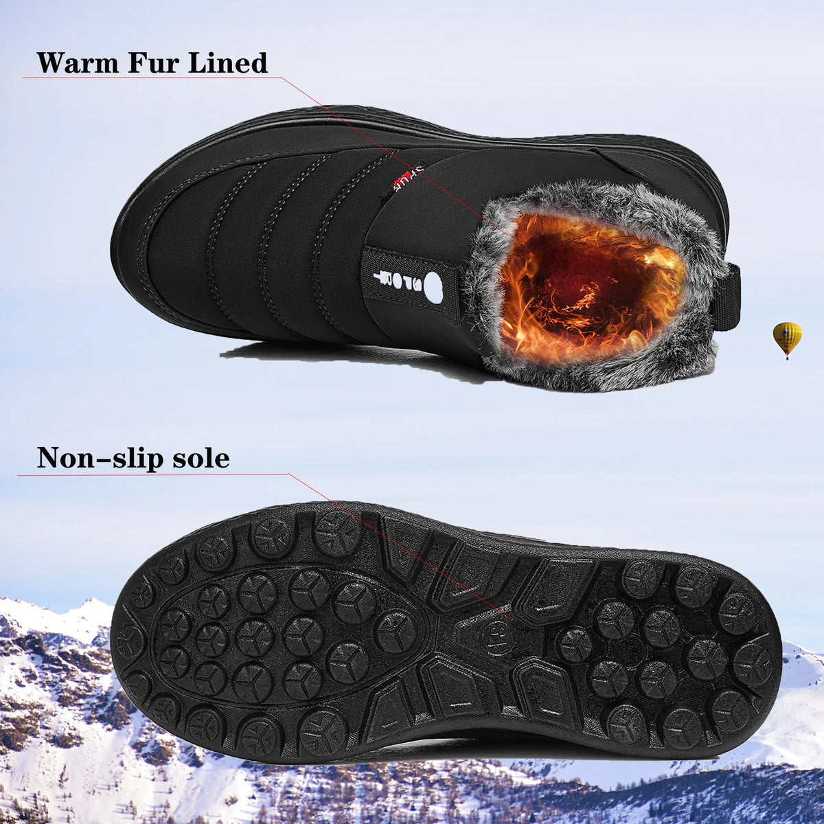 Women's Faux Fur-Lined Snow Boots – view 2