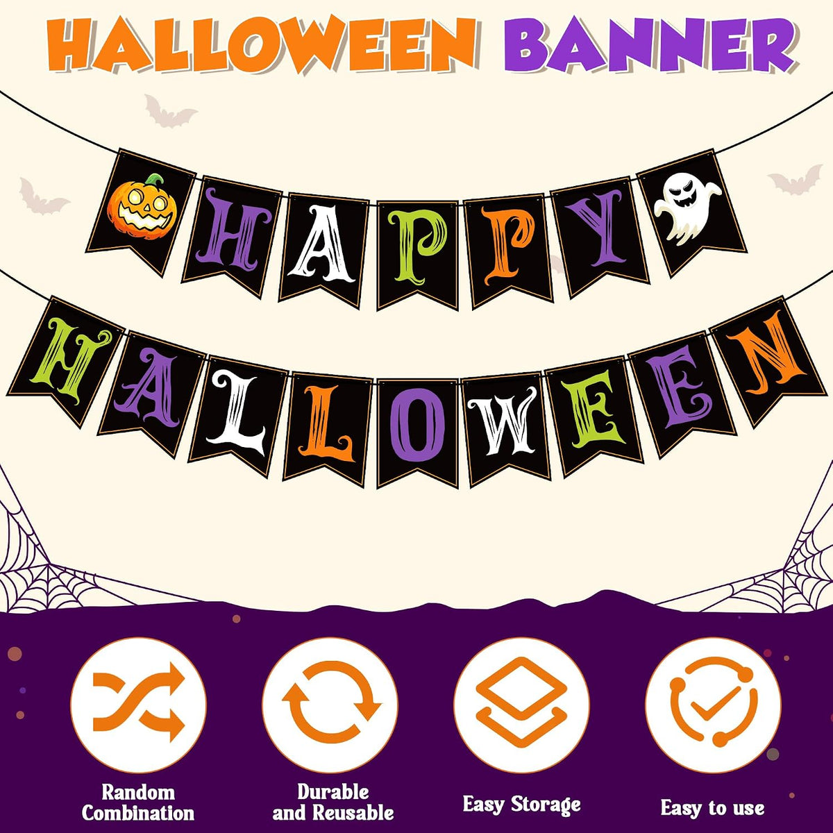 Happy Halloween Banner – view 3