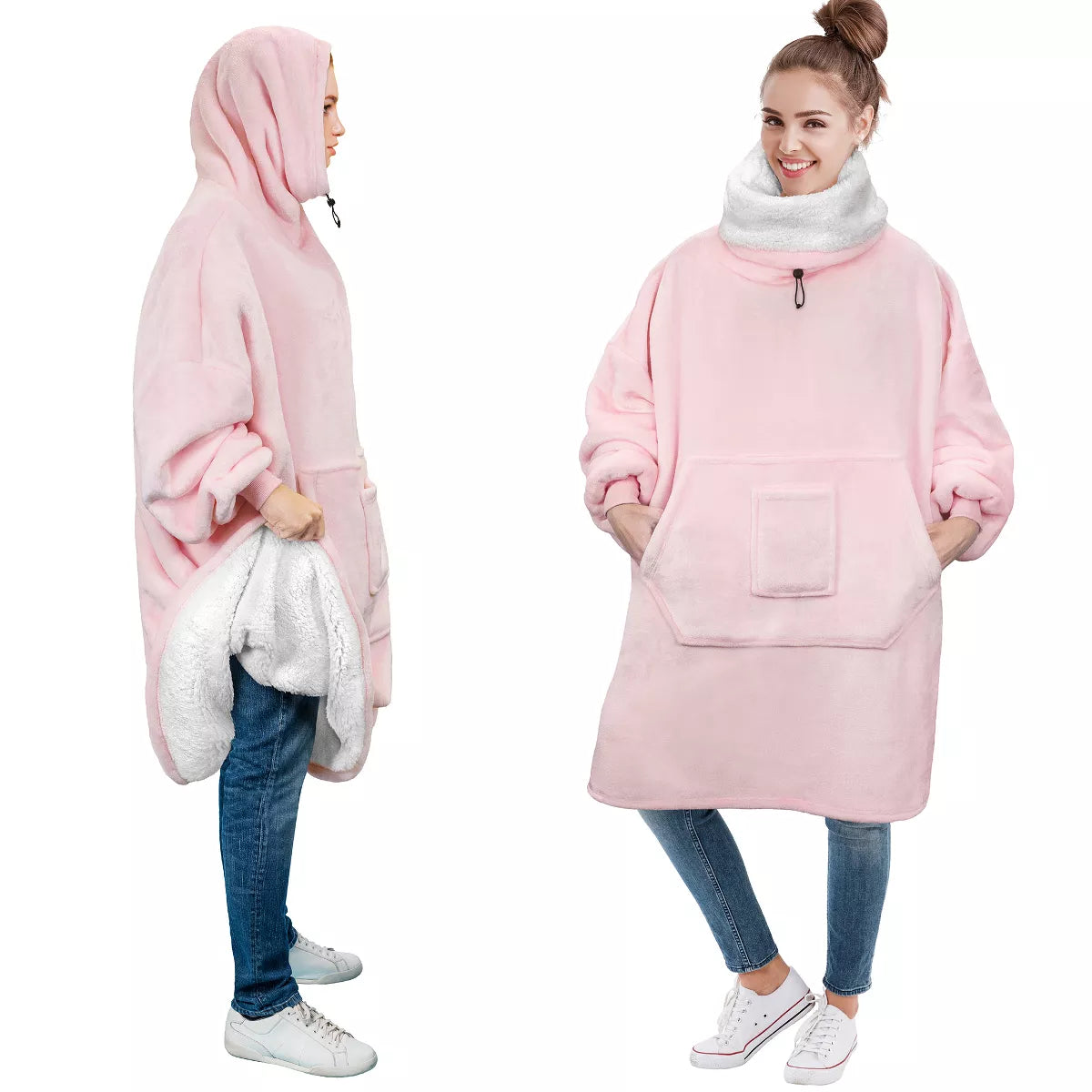 Pavilia Wearable Blanket Hoodie – view 12