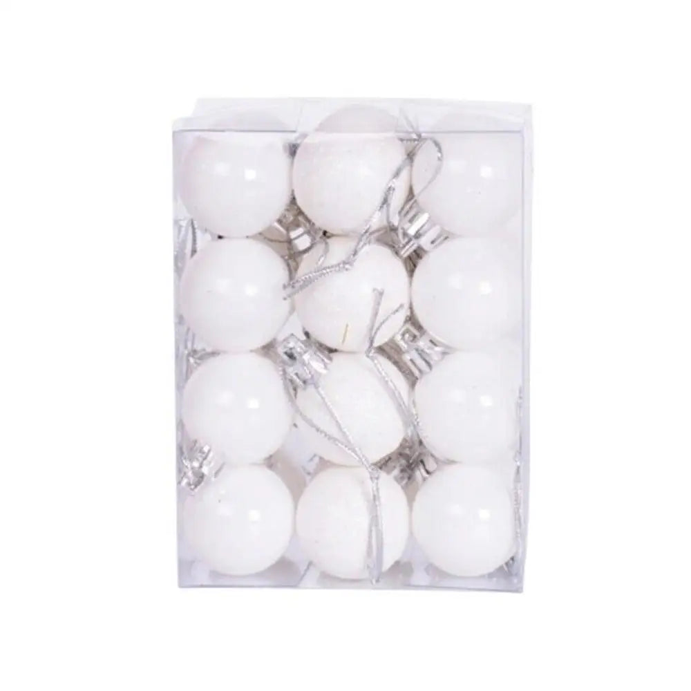 Mini Flocked Ball Ornaments, Set of 24 – view 30