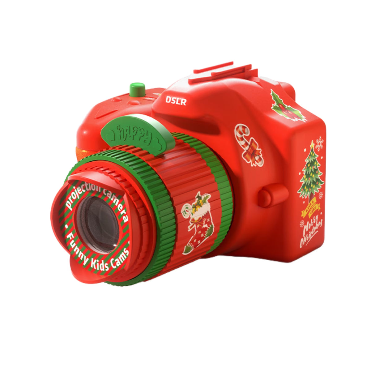 Christmas Projection Camera Night Light Educational Projector with Colorful Images for Holiday Christmas Decorations Learning Fun Indoor Outdoor Holiday Party Decorations