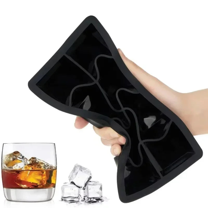 Safe Silicone Ice Cube Molds with Lid Spherical Ice Molds Reusable Whiskey Ice Cube Molds Cocktail Freezer DIY Homemade Barware