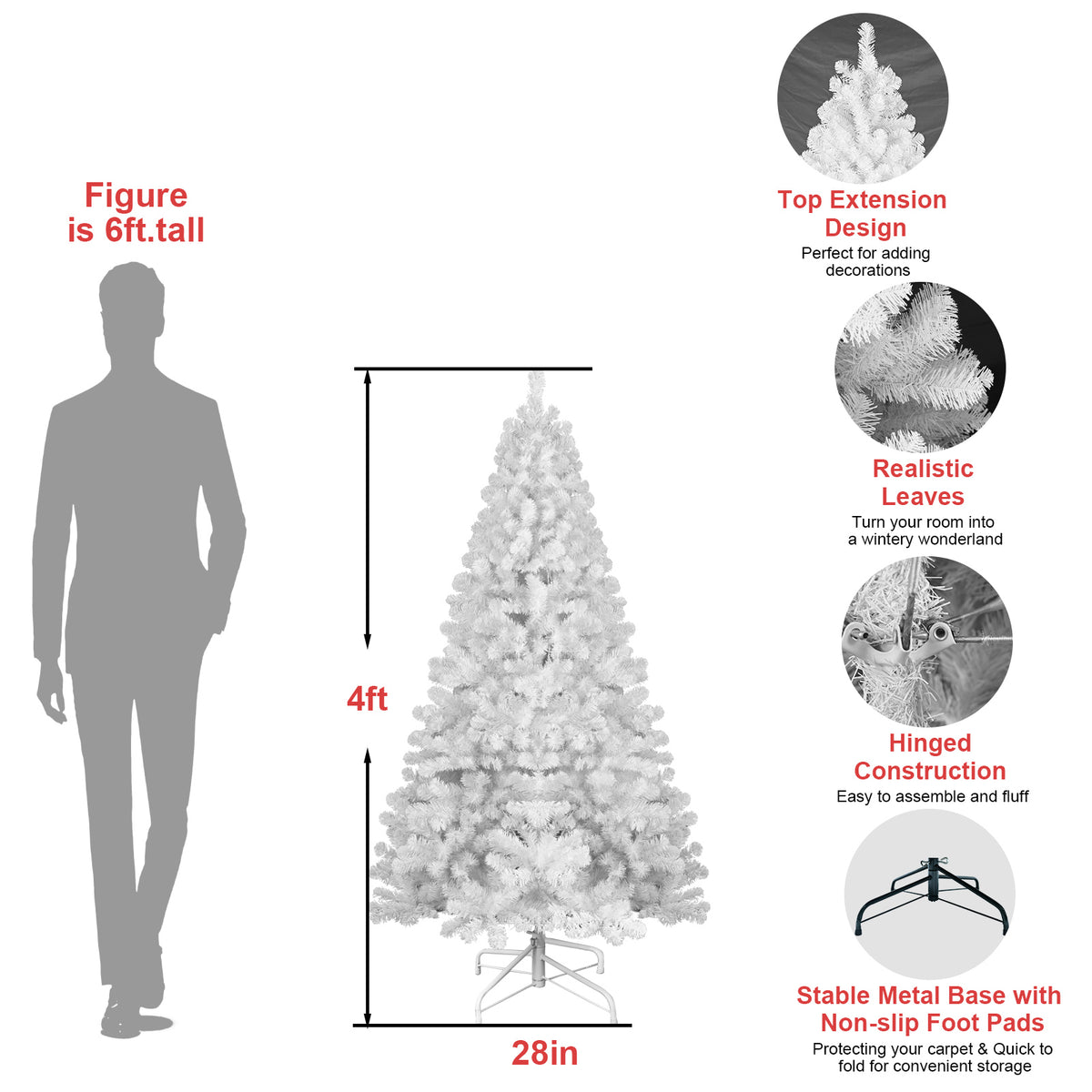 Artificial Christmas Tree, 5–9 ft – view 10