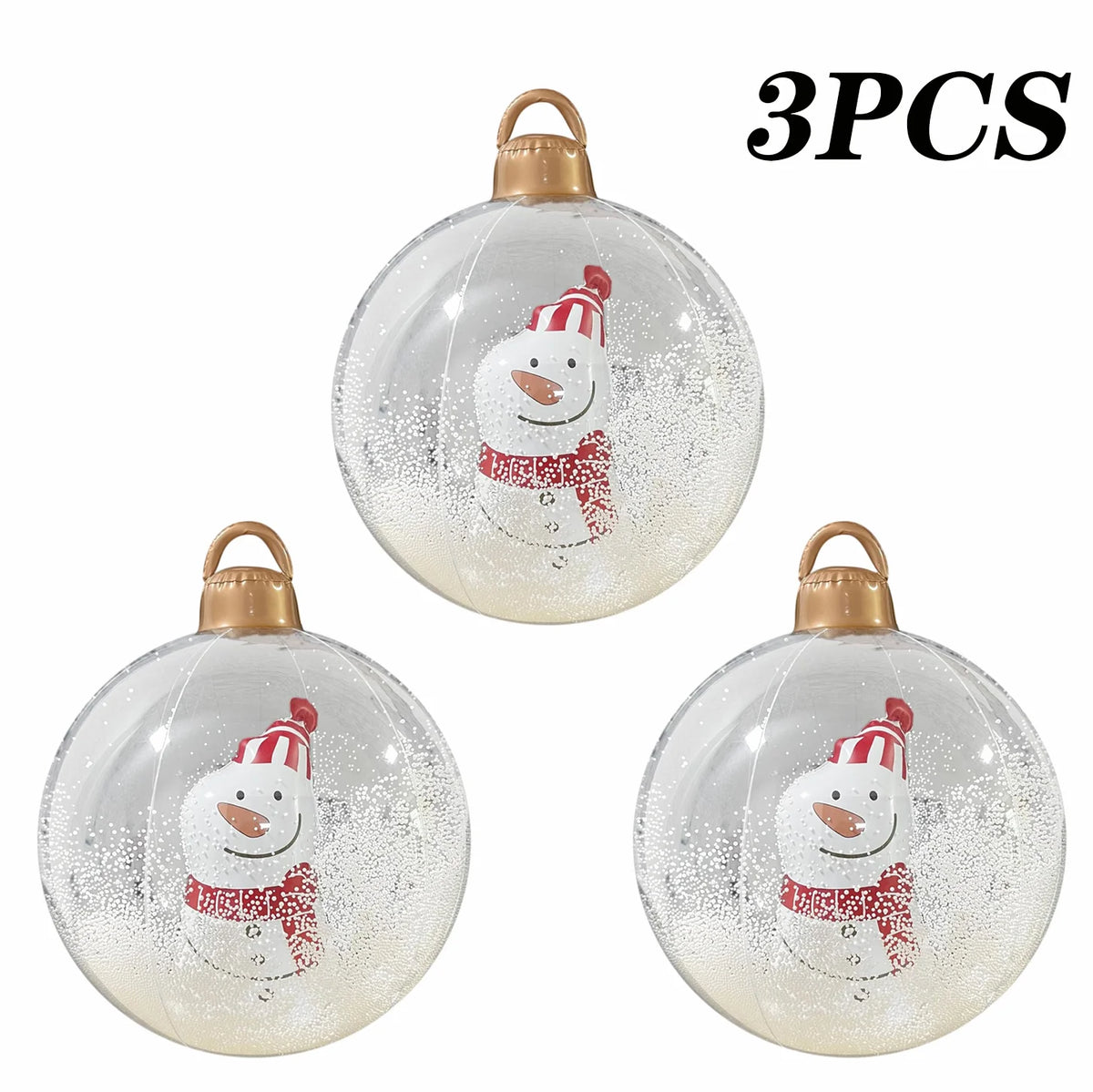 Light-Up Inflatable Christmas Balloons, 60 cm – view 8