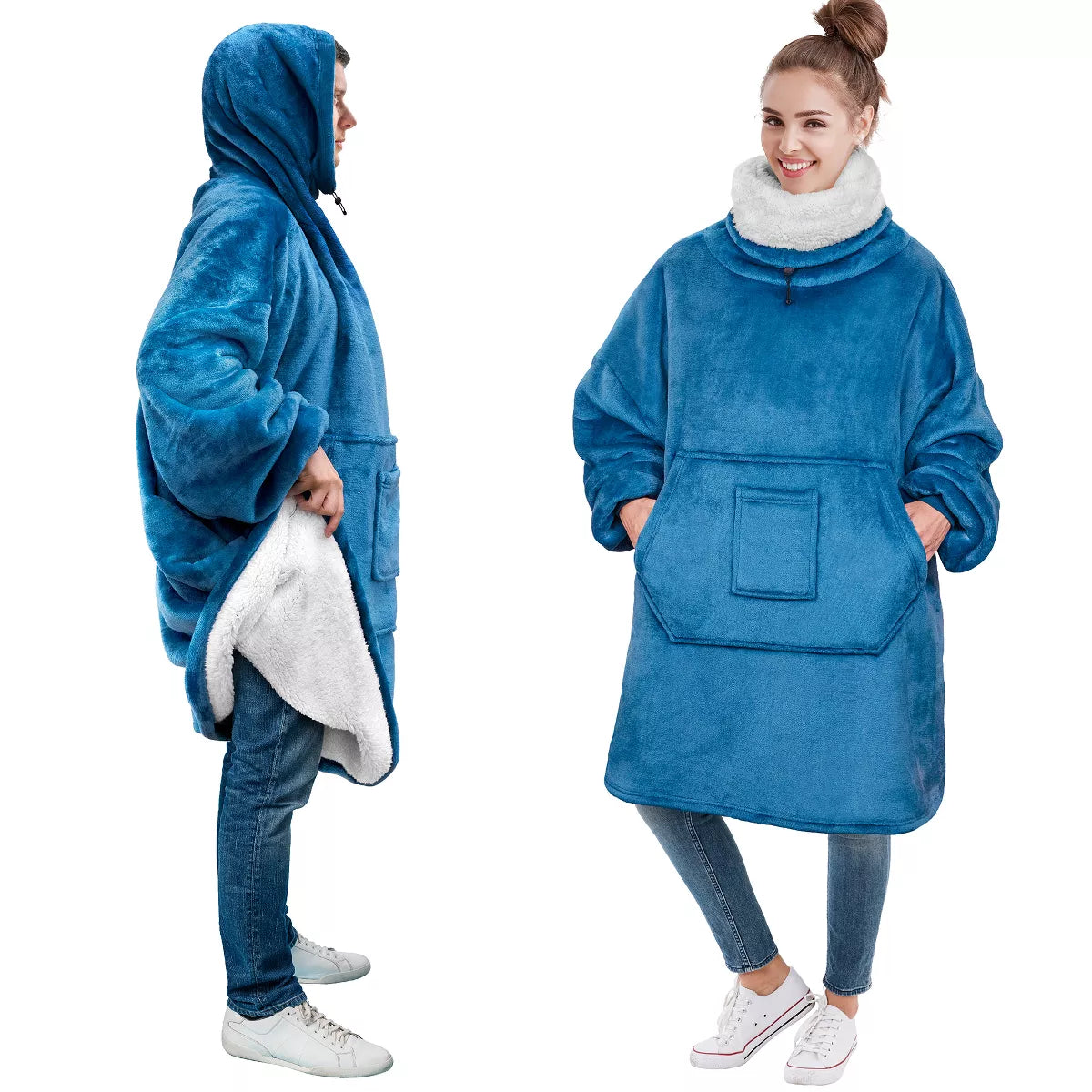 Pavilia Wearable Blanket Hoodie – view 13