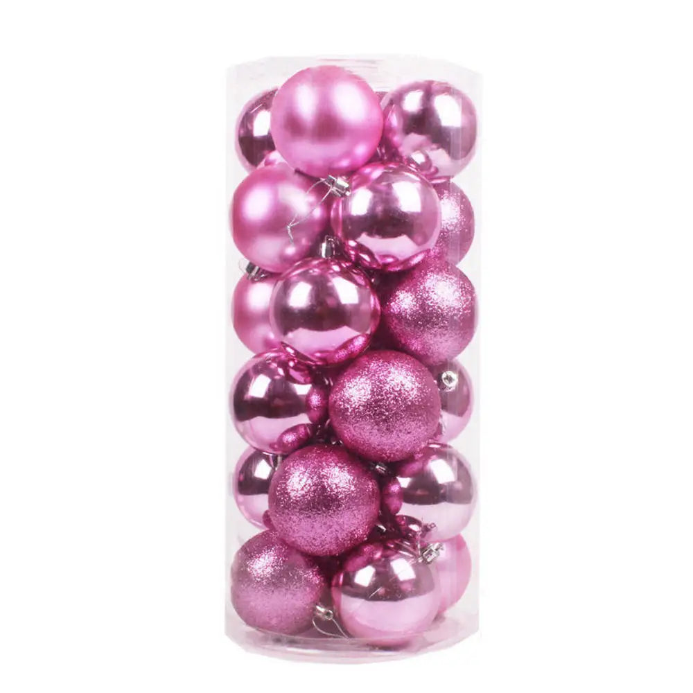 Mini Flocked Ball Ornaments, Set of 24 – view 25