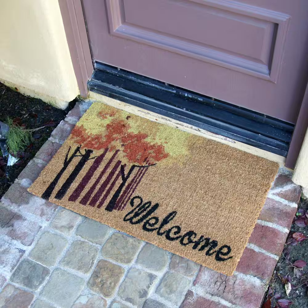 Welcome Fall Coir Doormat, 18×30 – view 3