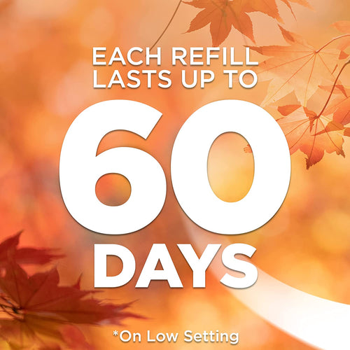 Bonfire & Crisp Fall Air Plug-In Refills, 6-Pack