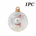 Light-Up Inflatable Christmas Balloons, 60 cm