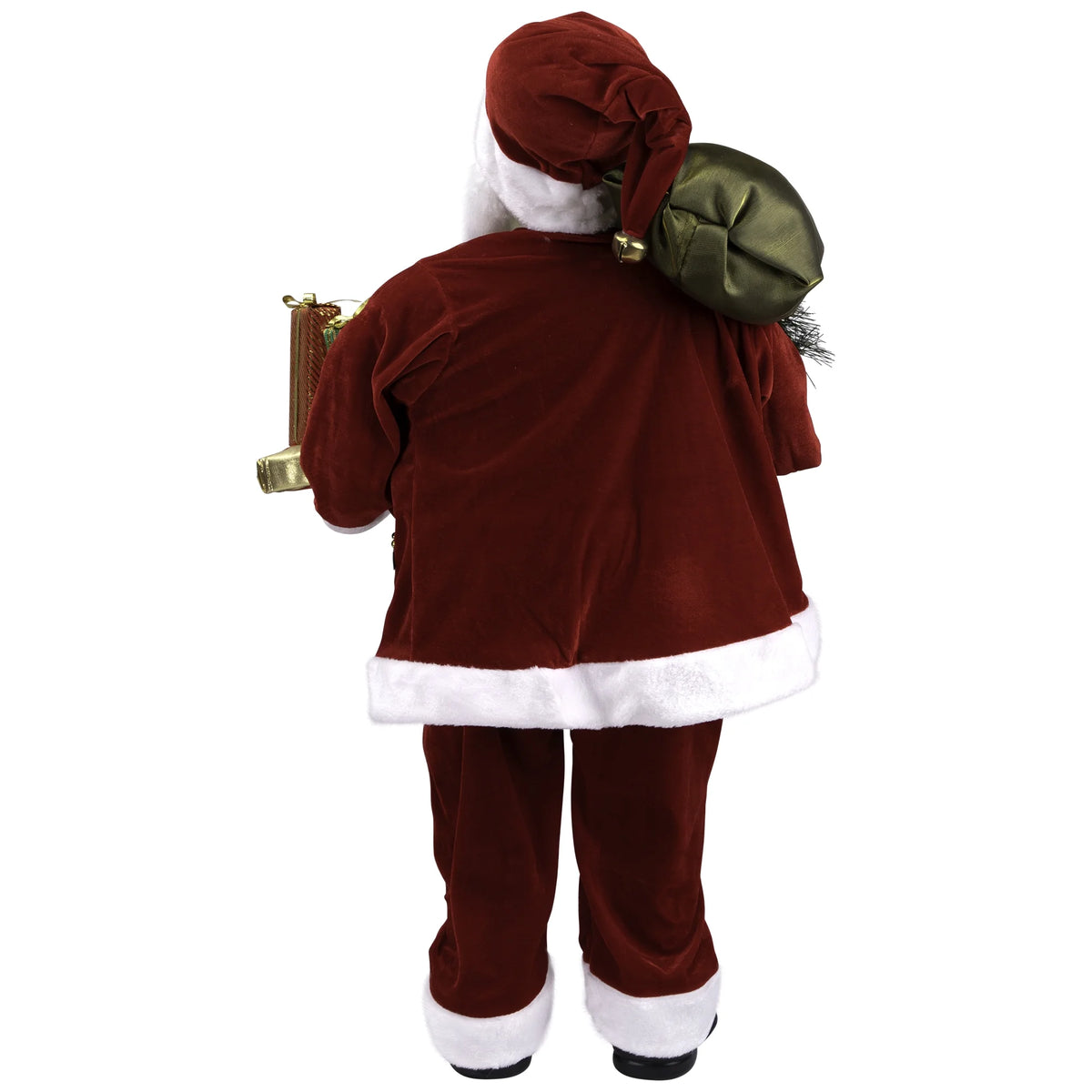 Holly Berry Santa Figure with Presents, 36" – view 7