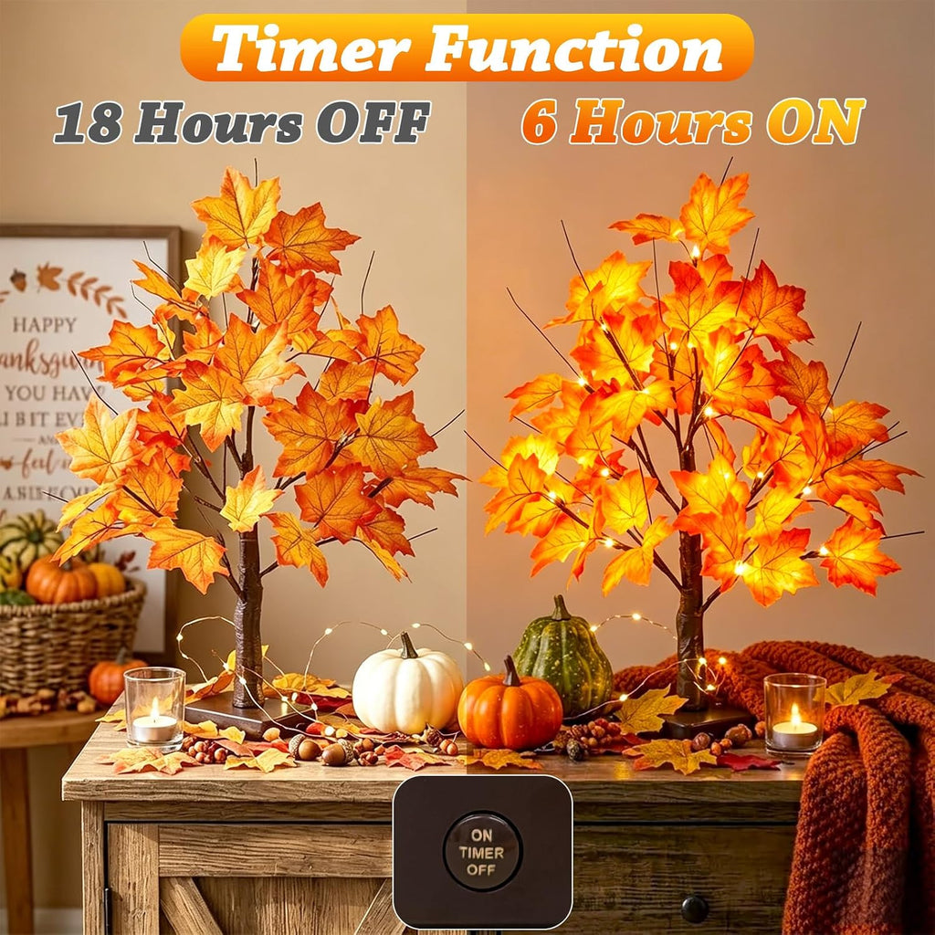 Lighted Maple Tree – view 4