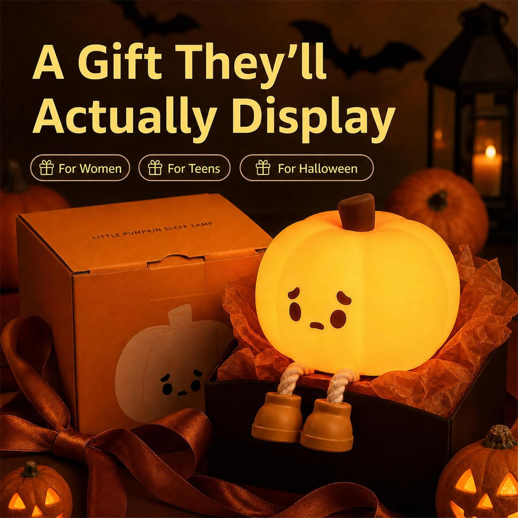 Halloween Pumpkin Night Light Official Licensed Genuine Halloween Gifts