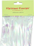 Lametta Icicle Tinsel Strands, Iridescent
