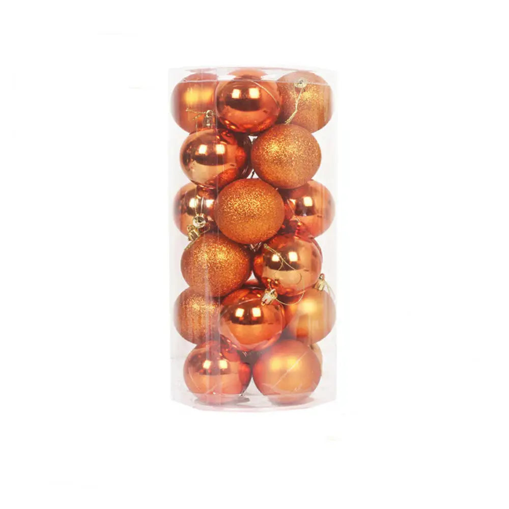 Mini Flocked Ball Ornaments, Set of 24 – view 20