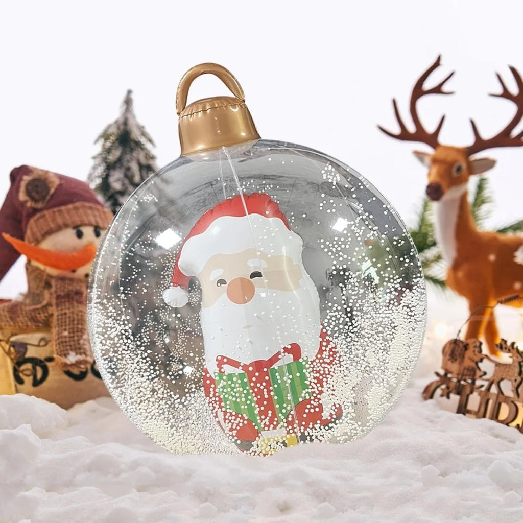 Light-Up Inflatable Christmas Balloons, 60 cm – view 4