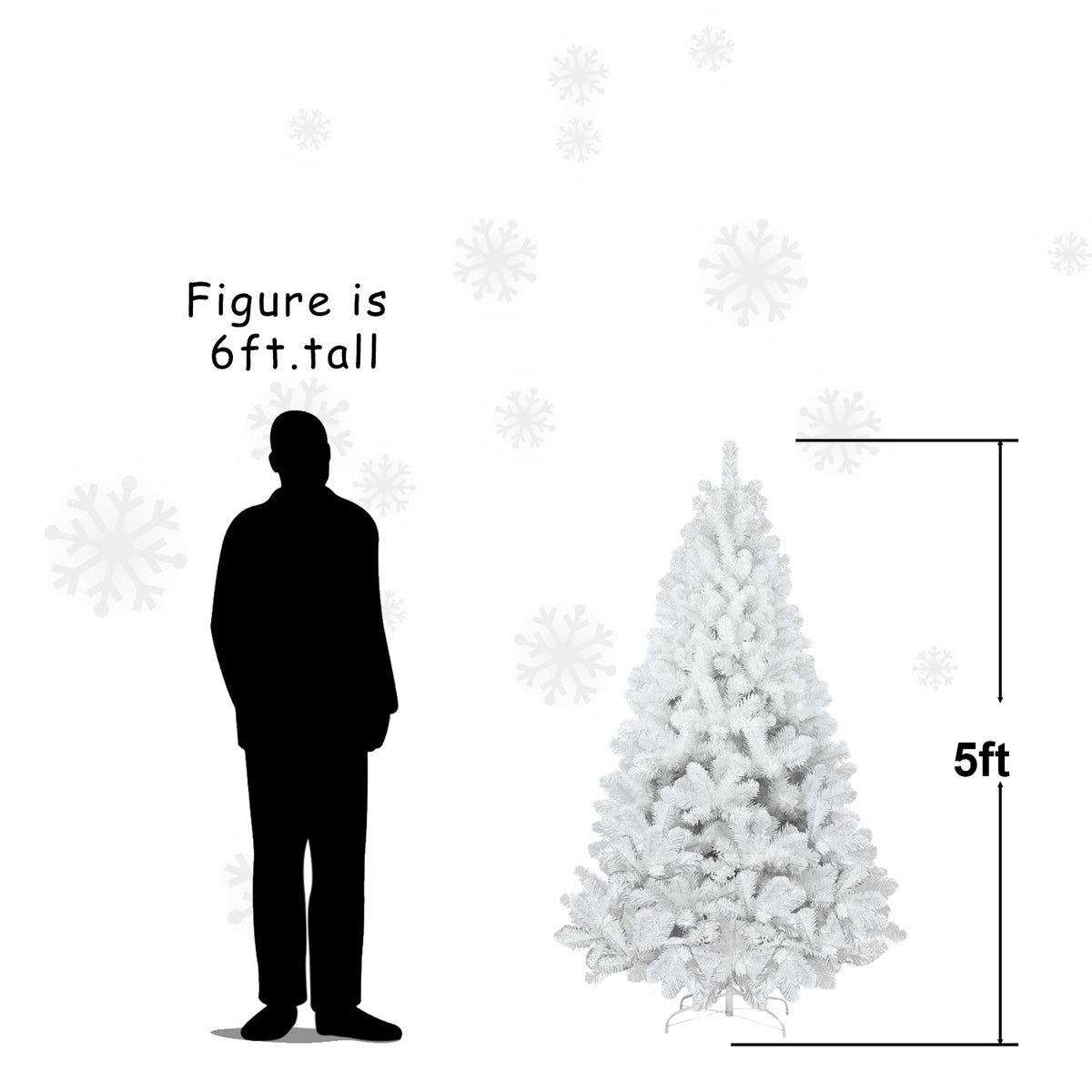 Artificial Christmas Tree, 5–9 ft – view 4