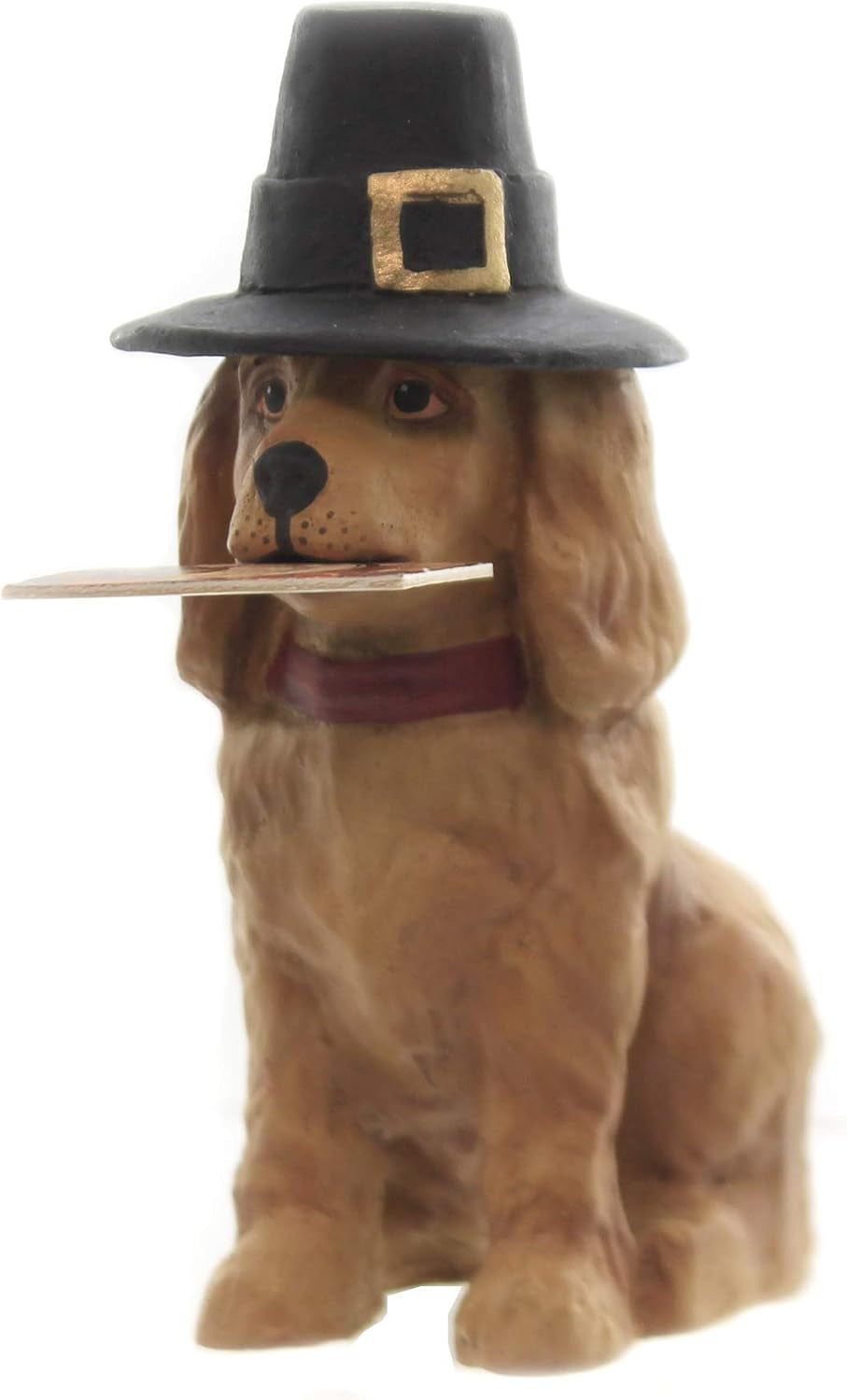 Thanksgiving Puppy Dog Figurine