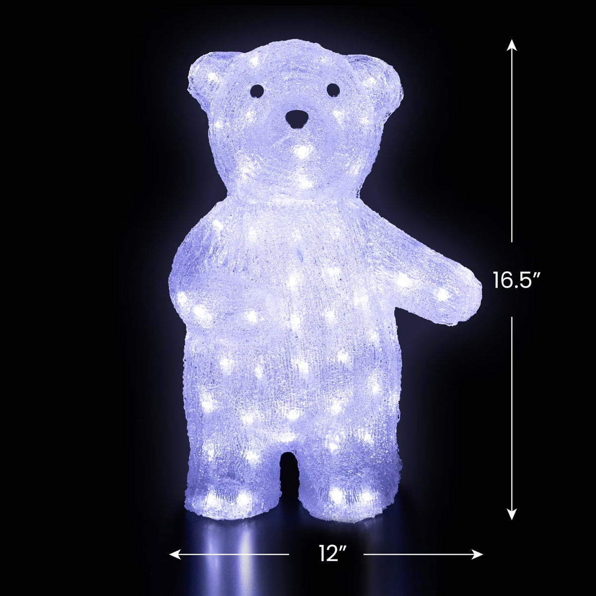 LED Polar Bear, 16.5", Commercial Grade – view 5
