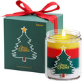 Christmas Candles - Christmas Gift for Women, Aromatherapy Candle for Home Scented, Natural Soy Wax Pine Scented Candles