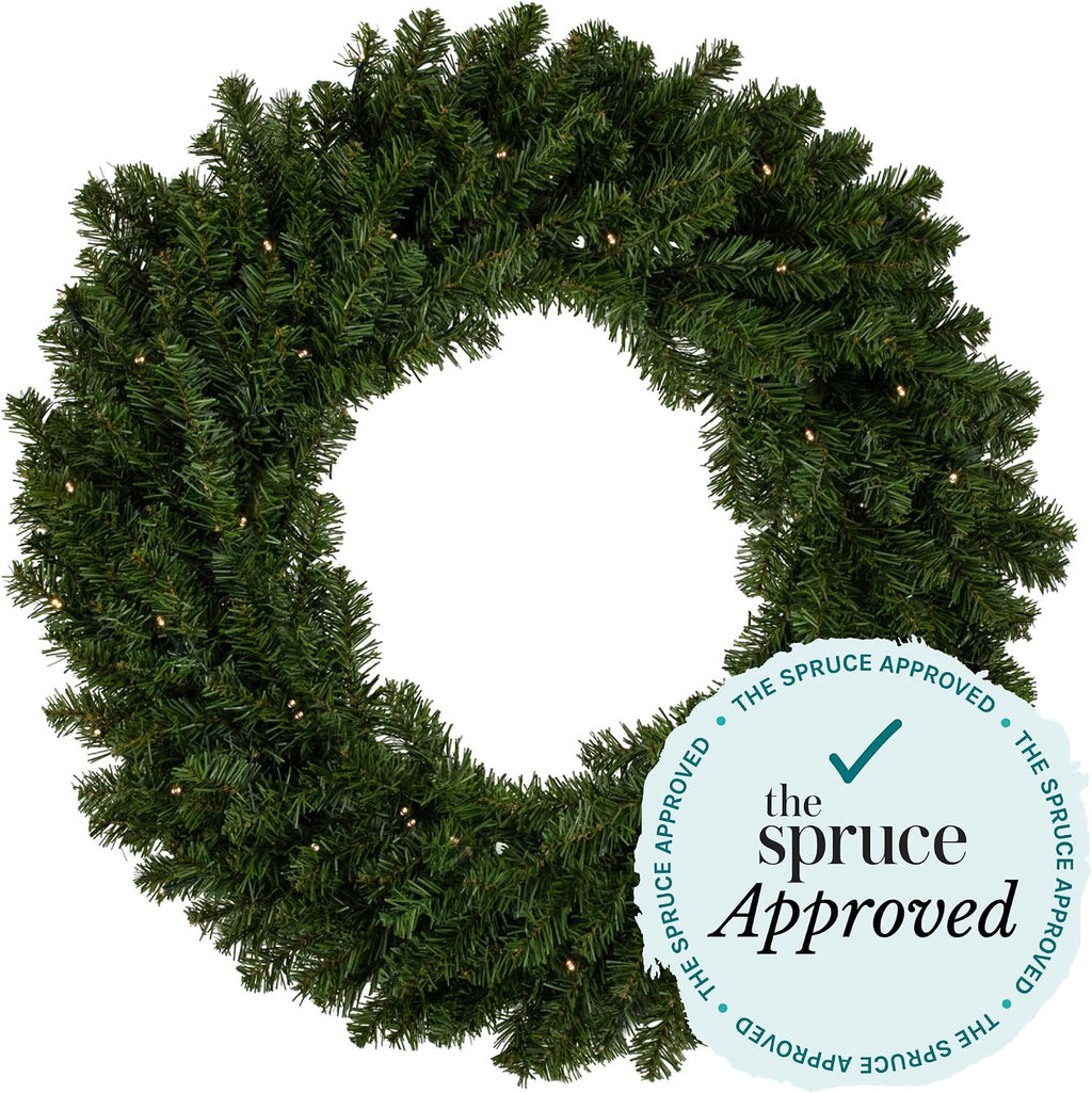 Canadian Pine Mini Wreath, 12", Unlit – view 5
