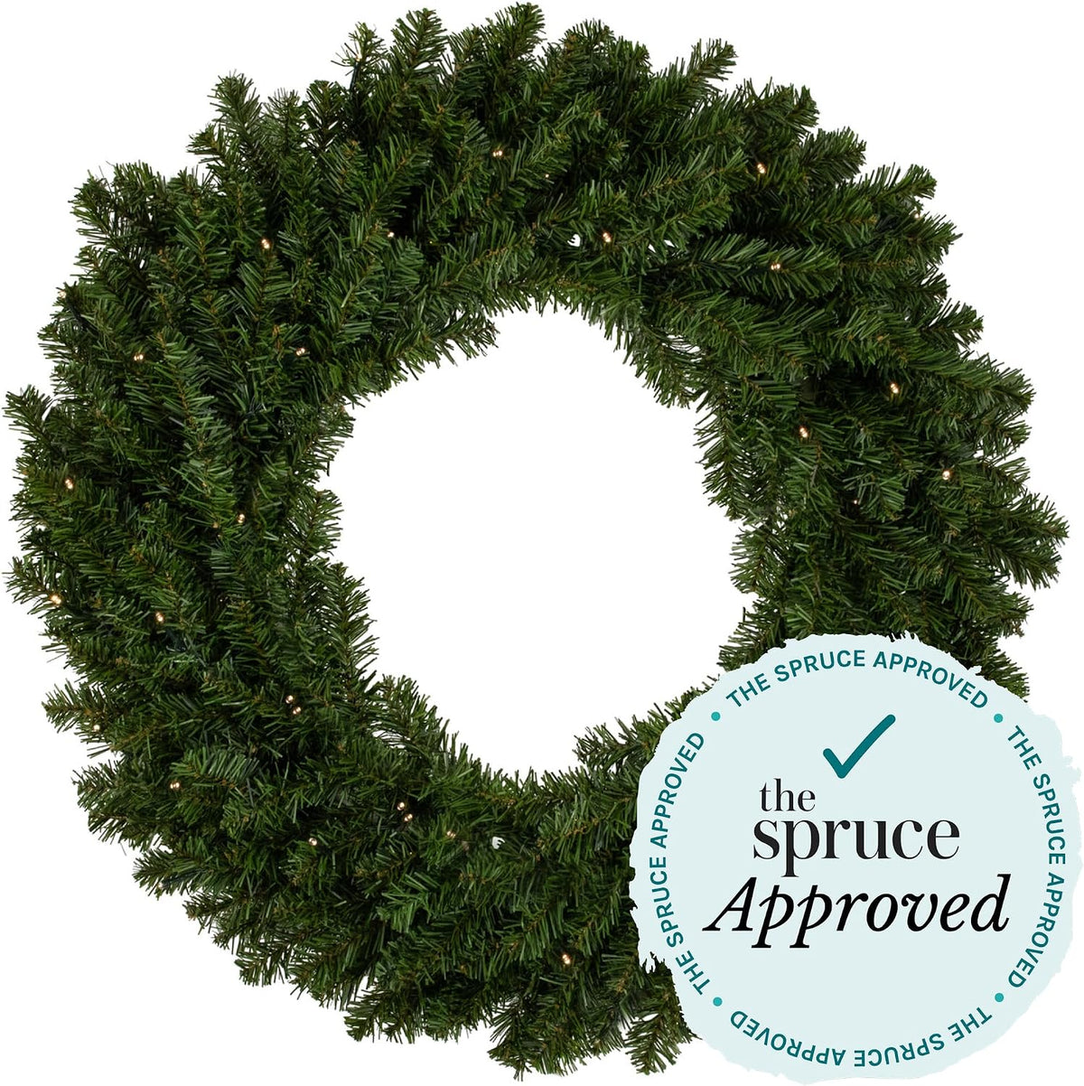 Canadian Pine Mini Wreath, 12", Unlit – view 5