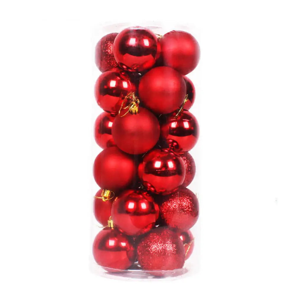 Mini Flocked Ball Ornaments, Set of 24 – view 26