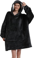 Oversized Flannel Blanket Hoodie