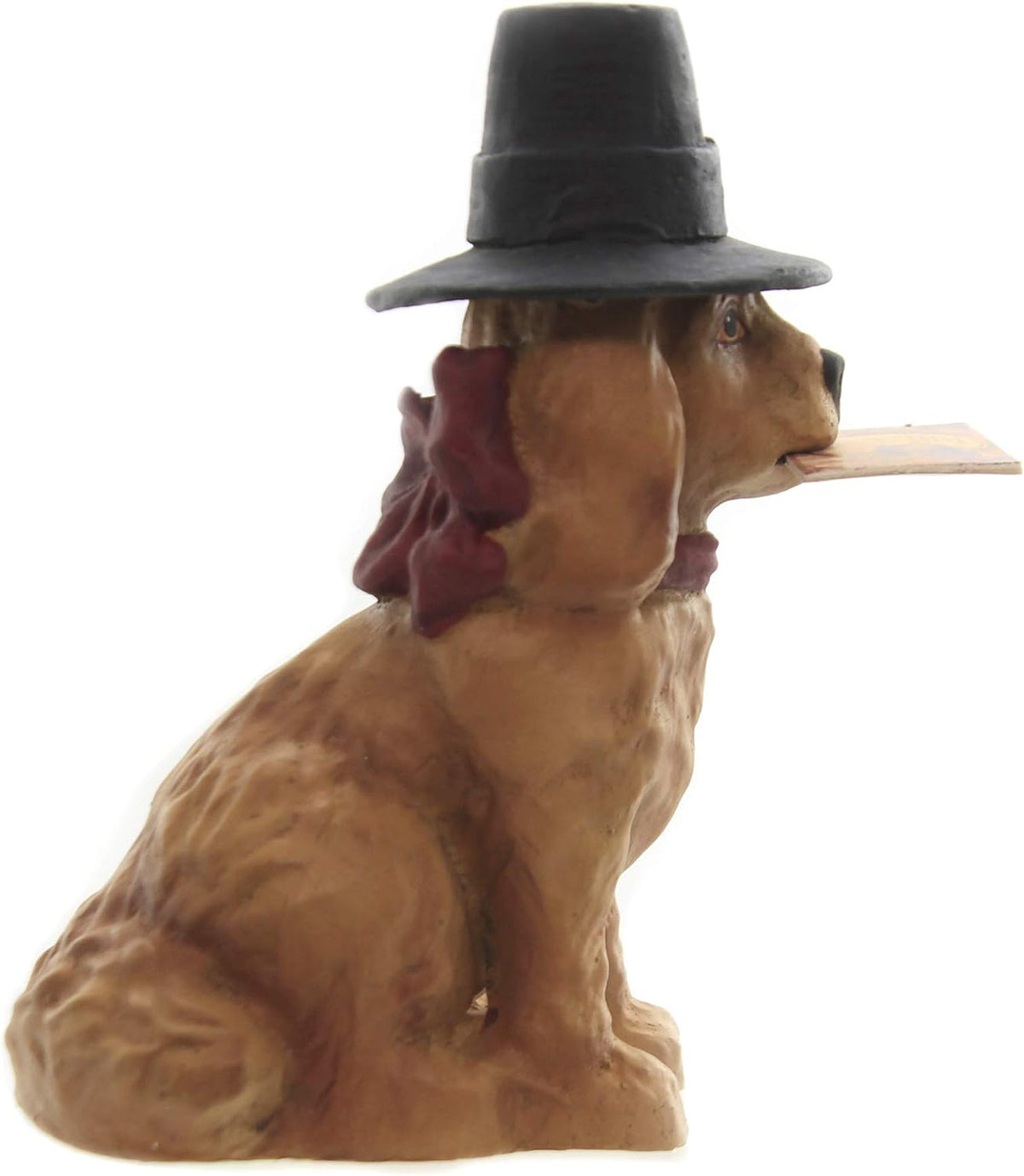 Thanksgiving Puppy Dog Figurine