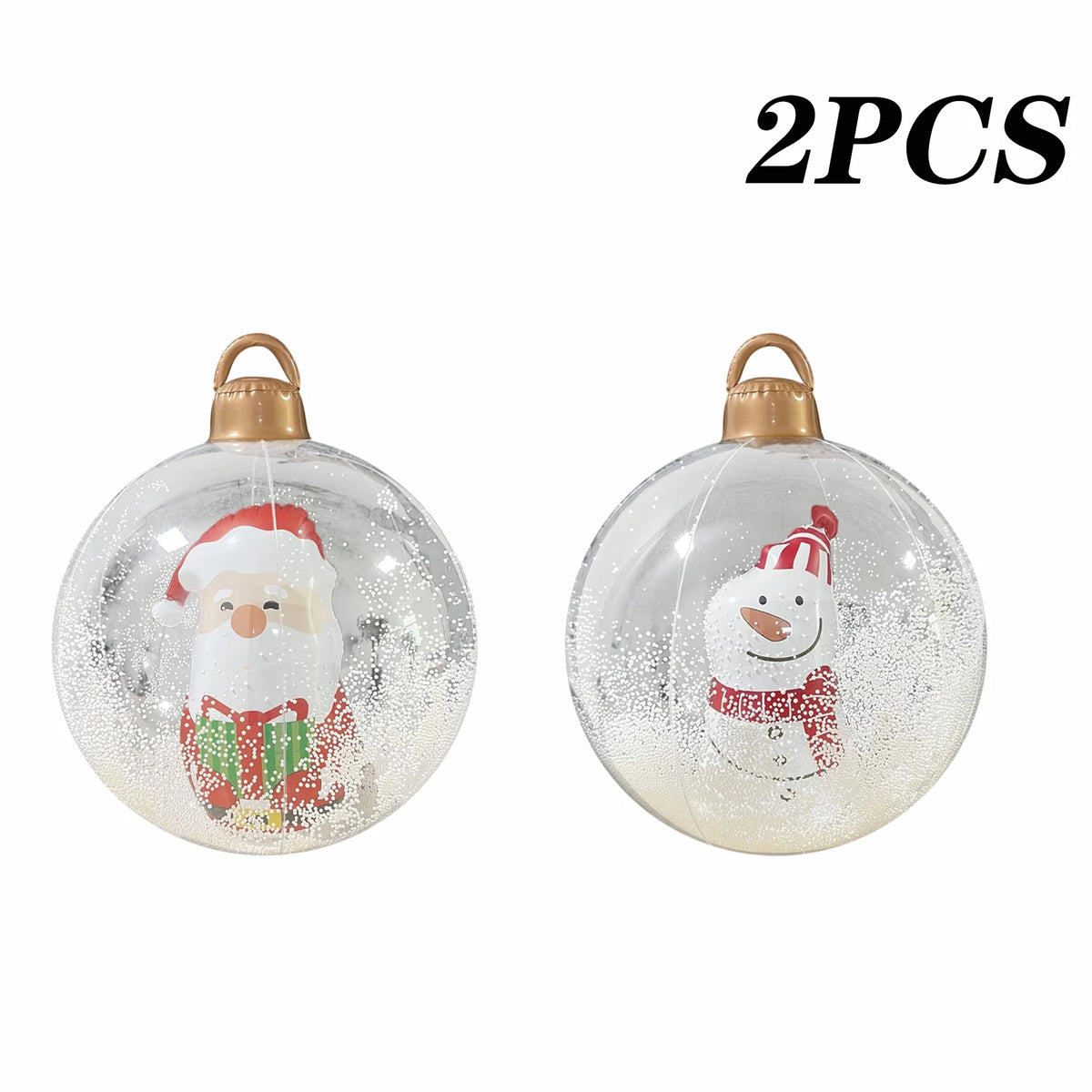 Light-Up Inflatable Christmas Balloons, 60 cm – view 17