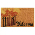Welcome Fall Coir Doormat, 18×30