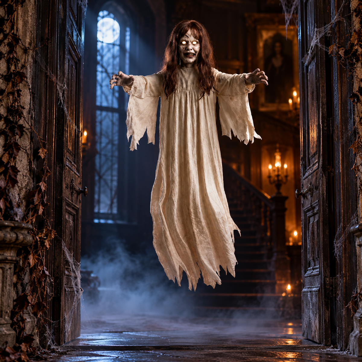Spooky Drone - Exorcist flying ghost