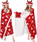 Christmas Wearable Blanket Hoodie