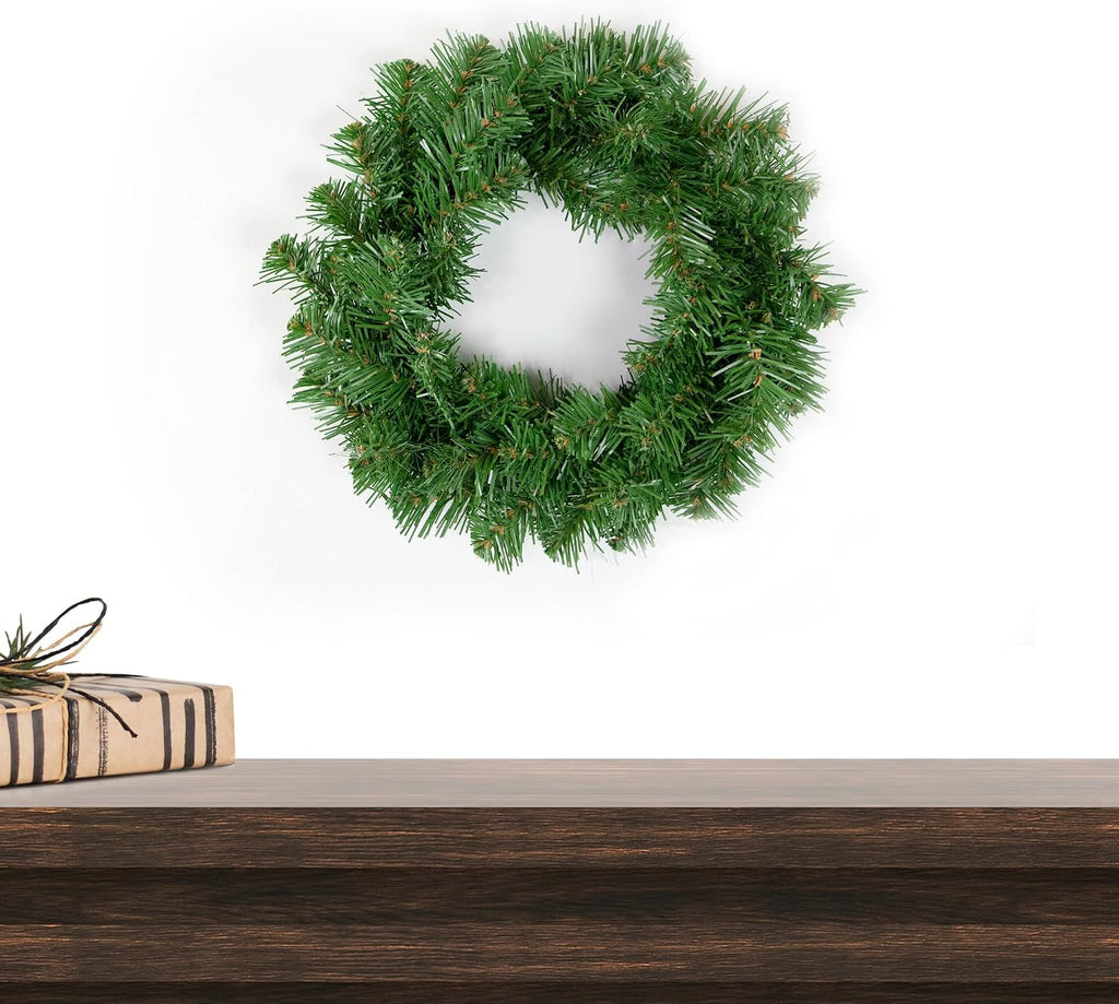 Canadian Pine Mini Wreath, 12", Unlit – view 2