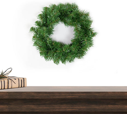Canadian Pine Mini Wreath, 12", Unlit – view 2