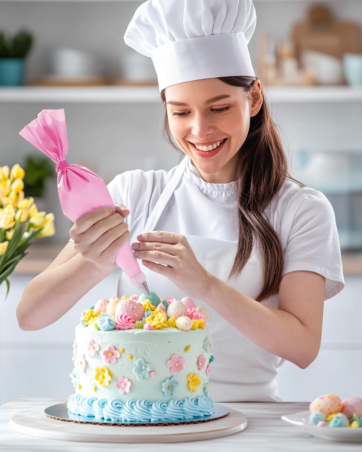 32 Piping Bags and Tips Set Frosting Piping Kit for Beginners & Pros
