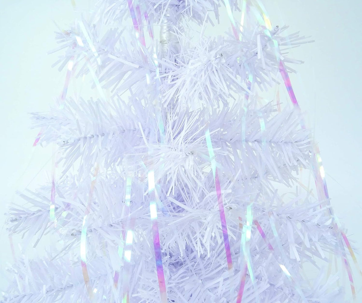 Lametta Icicle Tinsel Strands, Iridescent – view 5