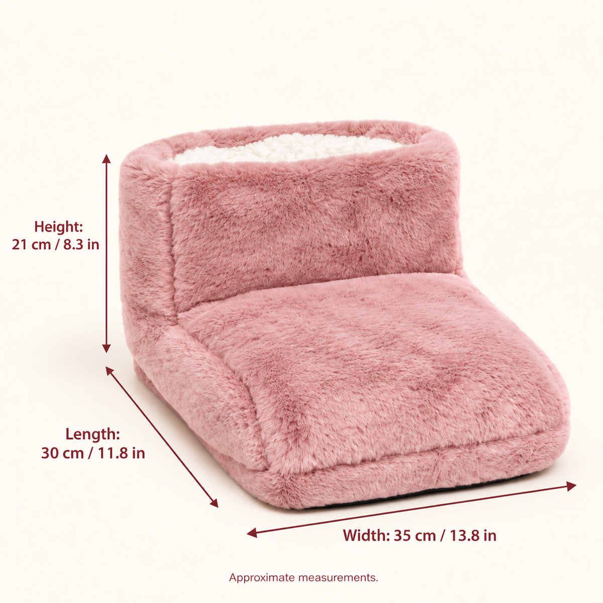 Warmelle heated foot warmer in use