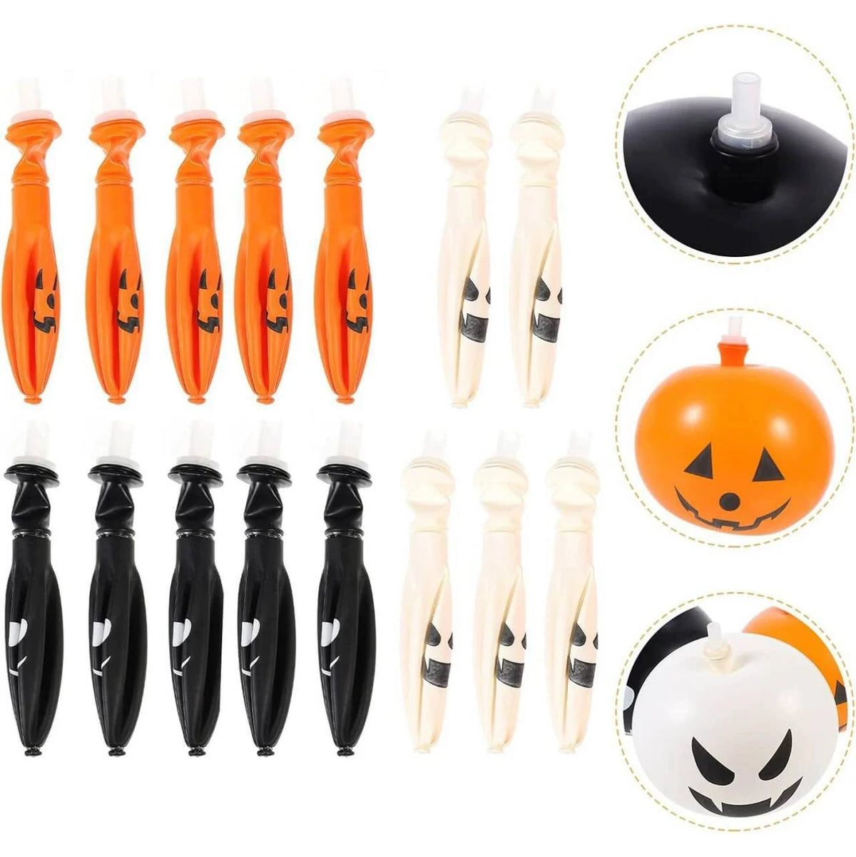 5/10Pcs Halloween Pumpkin Latex Balloon Halloween Decoration Home Outdoor Halloween Pumpkin Decoration Supplies