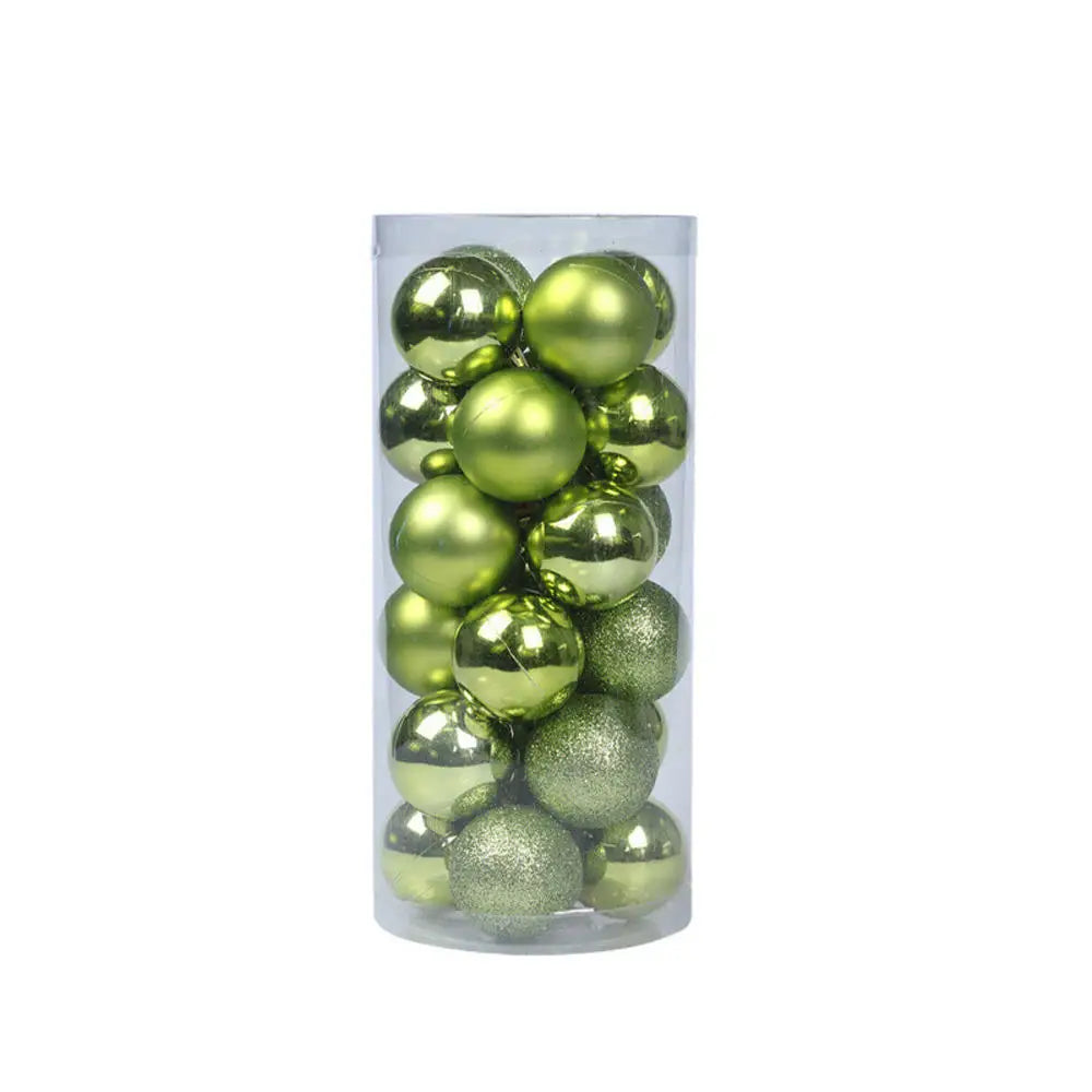 Mini Flocked Ball Ornaments, Set of 24 – view 19