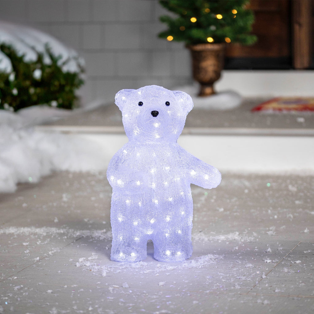 LED Polar Bear, 16.5", Commercial Grade