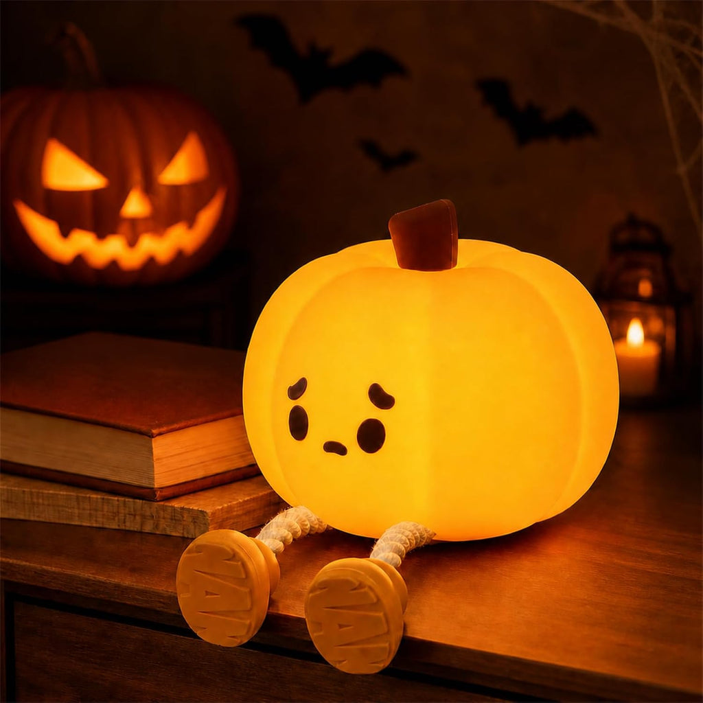 Halloween Pumpkin Night Light Official Licensed Genuine Halloween Gifts