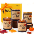 Hello Fall Soy Candle Set of 4