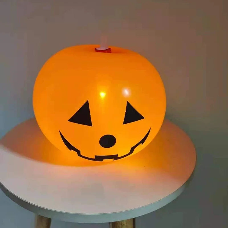 5/10Pcs Halloween Pumpkin Latex Balloon Halloween Decoration Home Outdoor Halloween Pumpkin Decoration Supplies