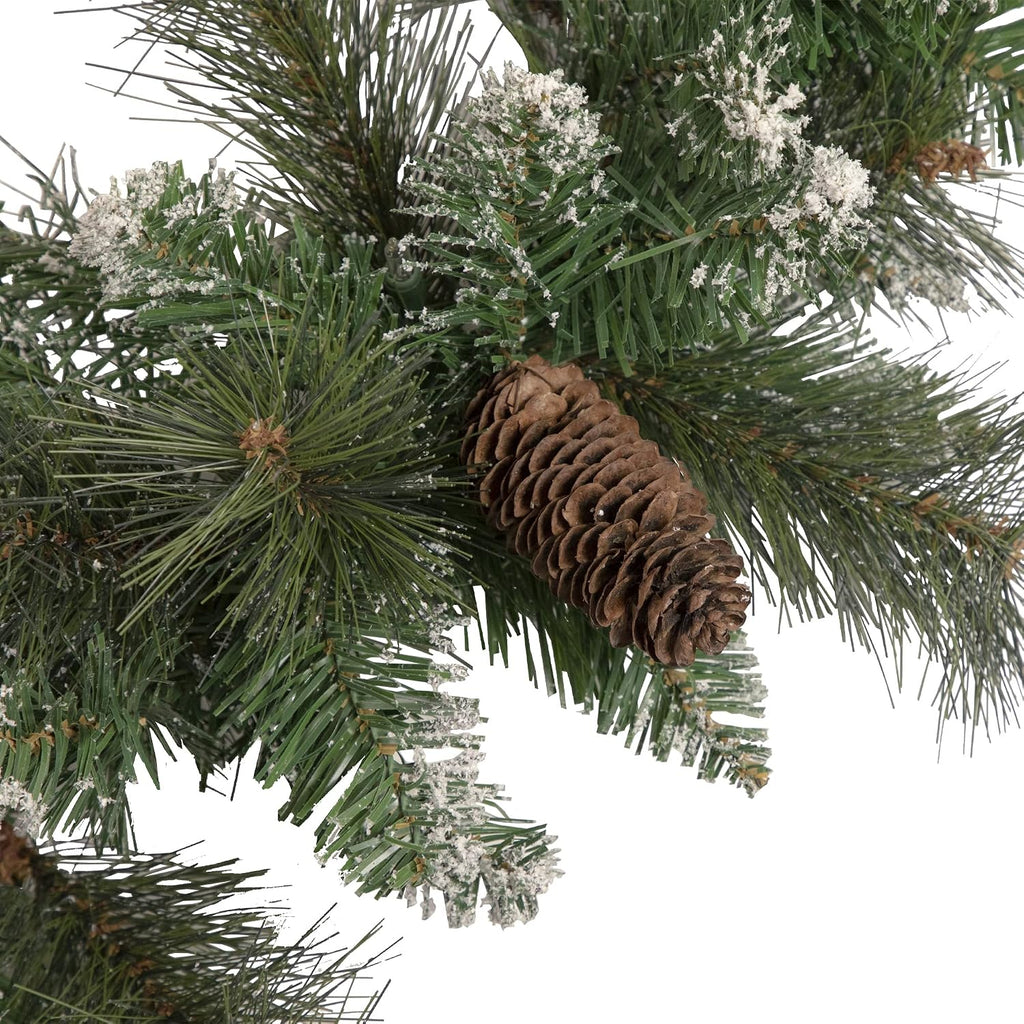 Snow Valley Pine Artificial Garland, 9 ft, Unlit – view 3