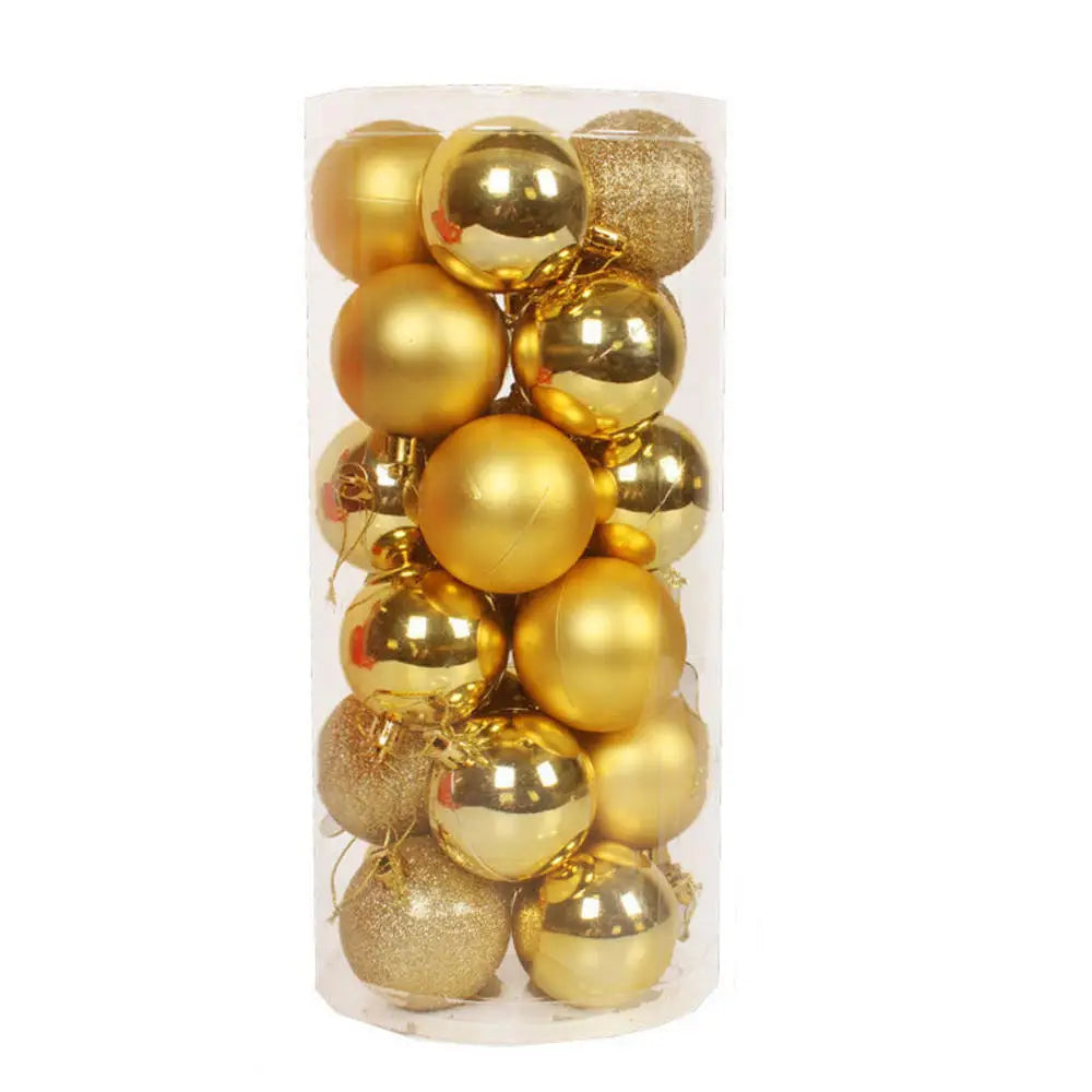 Mini Flocked Ball Ornaments, Set of 24 – view 28